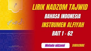 Download lagu Lirik Lagu Nadhom Tajwid Bahasa Indonesia Bait 1 - 62 Instrumen Alfiyah mp3