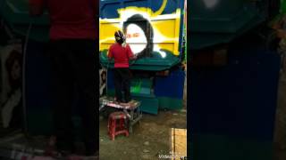 Download lagu Lukis Airbrush bak truk Bp.Jamari ( Doa Istri Gua) mp3