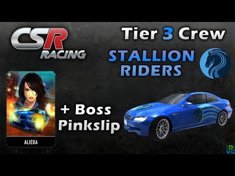 CSR Racing | Tier 3 Crew Battle - Stallion Riders + Boss Pinkslip - Alieda's BMW M3