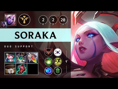 Soraka Support vs Blitzcrank - KR Grandmaster Patch 25.06