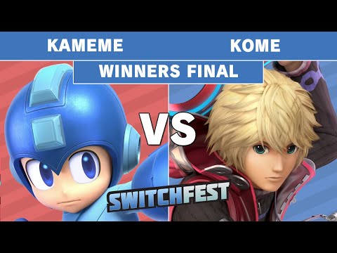 Switchfest 2019 - R2G | Kameme (Mega man) Vs Kome (Shulk) Winners Finals - Smash Ultimate