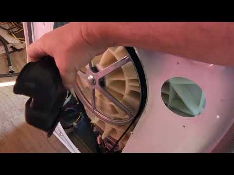 Splendide 2100xc RV washer/dryer combo not drying repair and install @Vassmotorsports