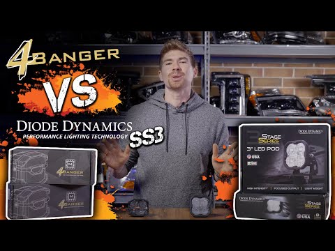 Which is the BEST Performing LED Pod the Morimoto 4Banger or Diode Dynamics SS3?