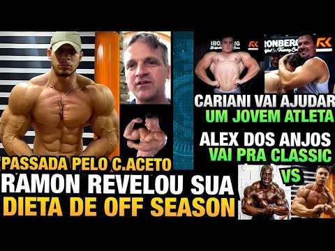 RAMON ENORME COM ESSA DIETA DE OFF - ALEX DOS ANJOS QUER SUBIR NA CLASSIC  + RENATO CARIANI e mais