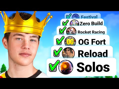 I Can’t Stop Until I Win Every Fortnite Mode in a Row