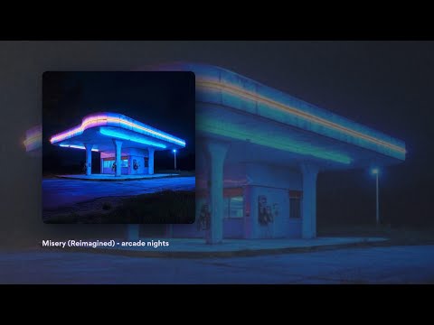 Arcade Nights - misery (reimagined) lyric video