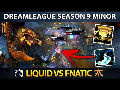 LIQUID vs FNATIC - EPIC SERIES! GH GOD! Dreamleague Season 9 Minor - Dota 2