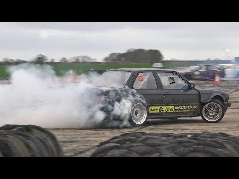 MB60 V8 Swapped BMW E30 Drifting