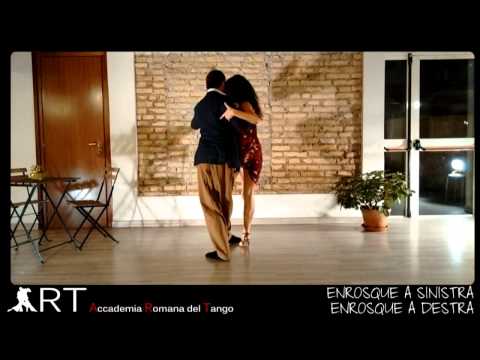 L'Accademia di TANGO ON-LINE - enrosque a sinistra enrosque a destra