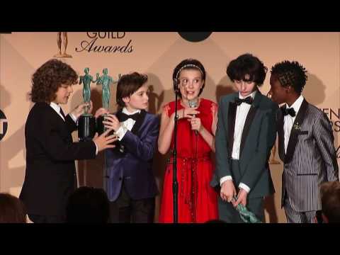 Stranger Things - SAG Awards 2017 - Full Backstage Interview