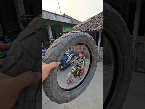 pasang ban motor di motor alma #trendingshorts