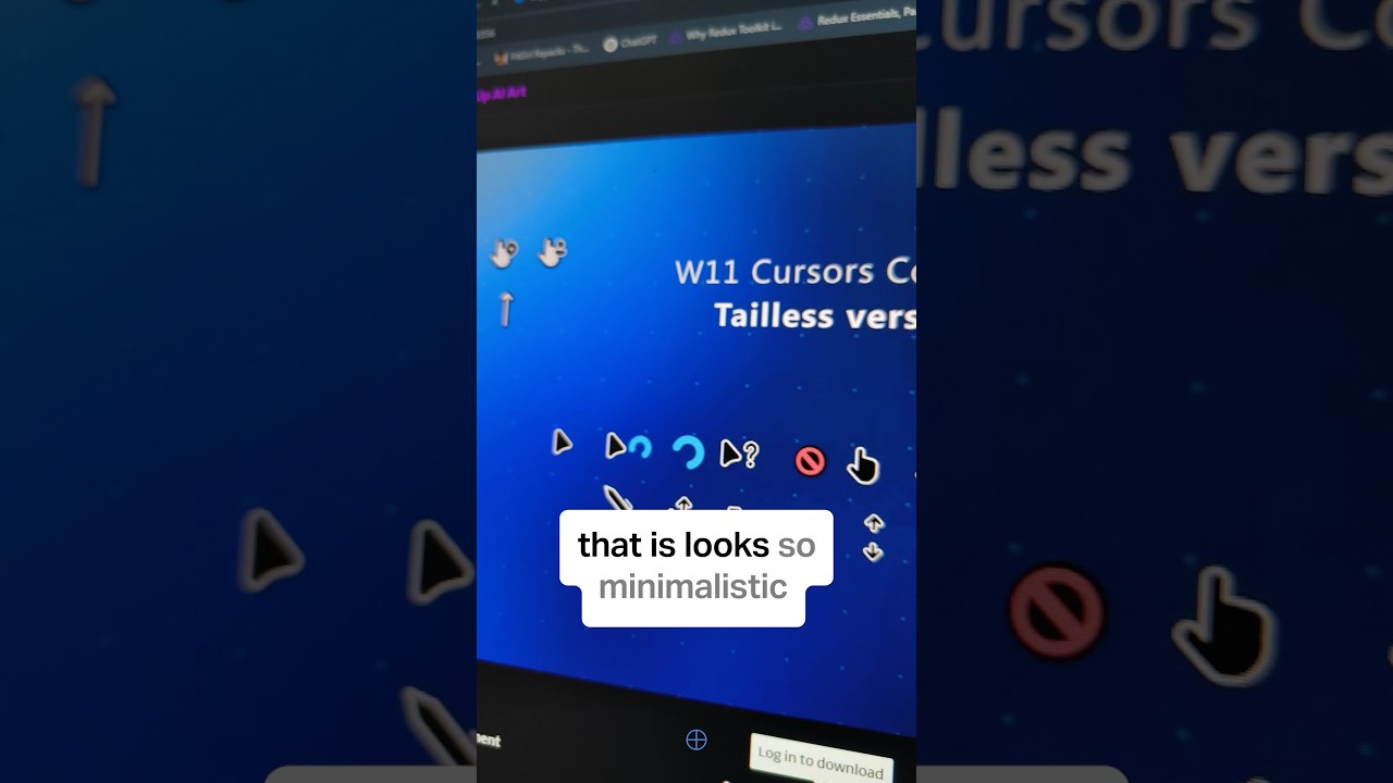 Upgrade Your Windows Cursor in 1 Minute! 🔥 Minimal & Modern Look
