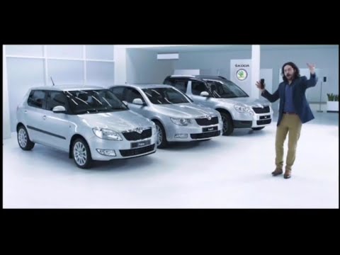 Reklama Skoda Fabia, Octavia, Superb, Yeti, Roomster Wyprzedaż Rocznika 2011 2012 Polska