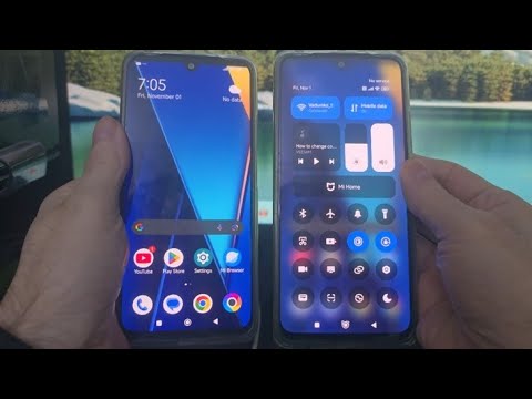 How to change control center in poco C65 | Enable new control center poco C65