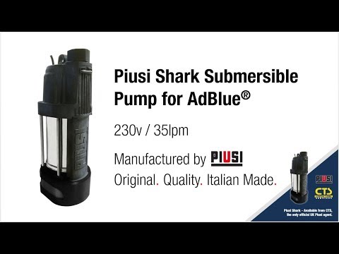 The Piusi Shark AdBlue Pump - First of its kind...