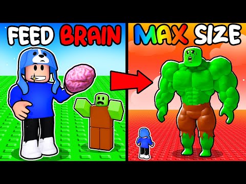 spending TRILLIONS upgrading MY ZOMBIE in Roblox...