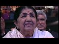 Lifetime achievement Award goes to the Gaansamradni Lata Mangeshkar ji. Such an honour!