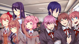 Girls VS Boys- A DDLC Crossover Fan Mod