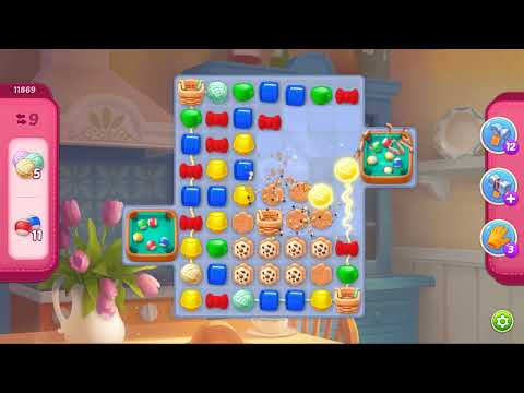 Homescapes Level 11869 No Boosters Gameplay #Bubunka