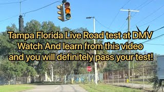 Voted the best Live 2023 drivers listens road test at DMV East Tampa Florida hillsborough county!