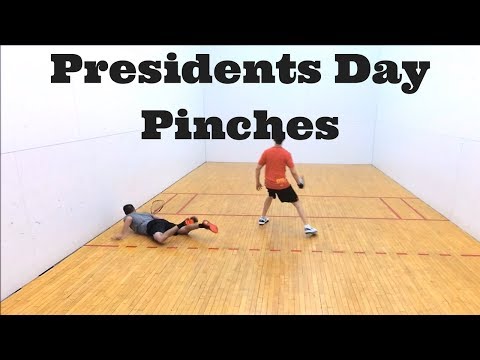 Racquetball Clips 77 - Presidents and Pinches.