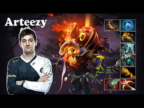 Arteezy - Clinkz Safelane | Dota 2 7.31 Gameplay