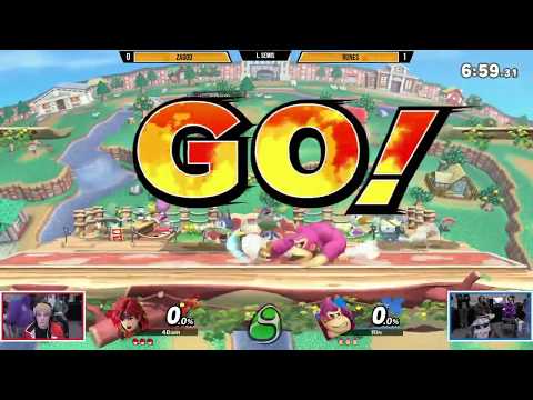 Youmacon 2019 SSBU Top 8 - Zagoo (Joker/Roy) vs Runes (DK)