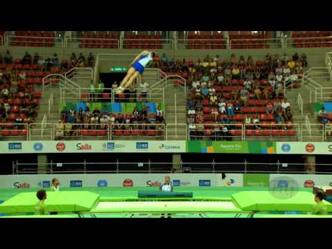 HANCHAROU Uladzislau (BLR) - 2016 Olympic Test Event, Rio (BRA) - Qualification Trampoline Routine