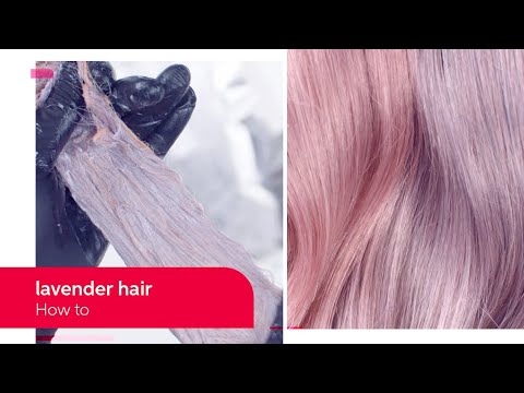 3 Lavender Hair Formulas from Fergal Doyle | Wella...