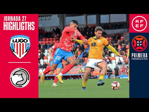 Resumen #PrimeraFederación | CD Lugo 1-1 Unionistas de Salamanca CF | Jornada 27, Grupo 1