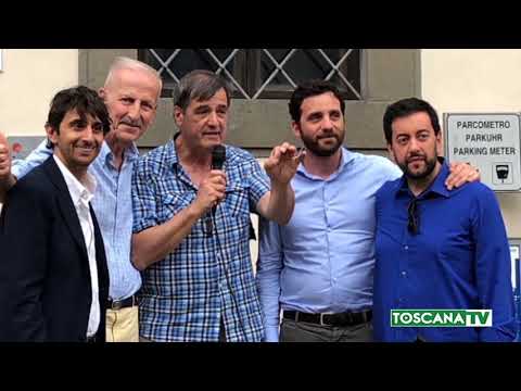 2018-06-14 PESCIA - ELEZIONI, PESCIA, SFIDA TRA GIURLANI E CONFORTI