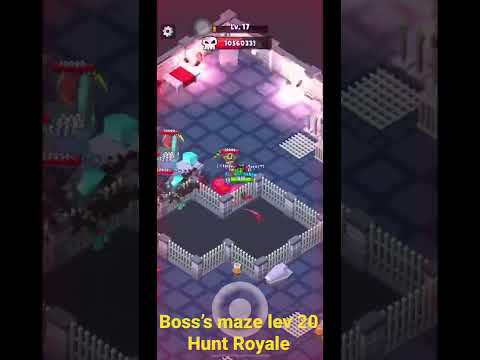Guide Hunt Royale: How to pass boss’s maze daily level 20 - Tips for newbie hunt royale