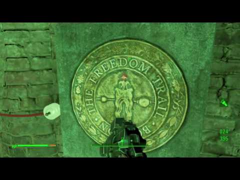 Fallout 4 Solving Freedom Trail Ring Gameplay Walkthrough