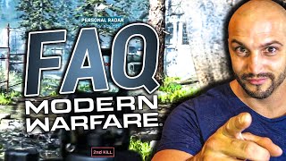 Faq spéciale modern warfare je vous réponds 