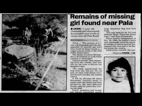 Murder of Seven Year Old Leticia Hernandez | 1989 Unsolved Murder Mystery in the United States !
