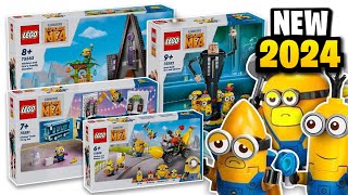 LEGO Despicable Me 4 Sets OFFICIALLY Revealed