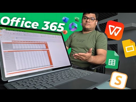 Microsoft Office 365 on any tablet / Plus other free alternatives 😎