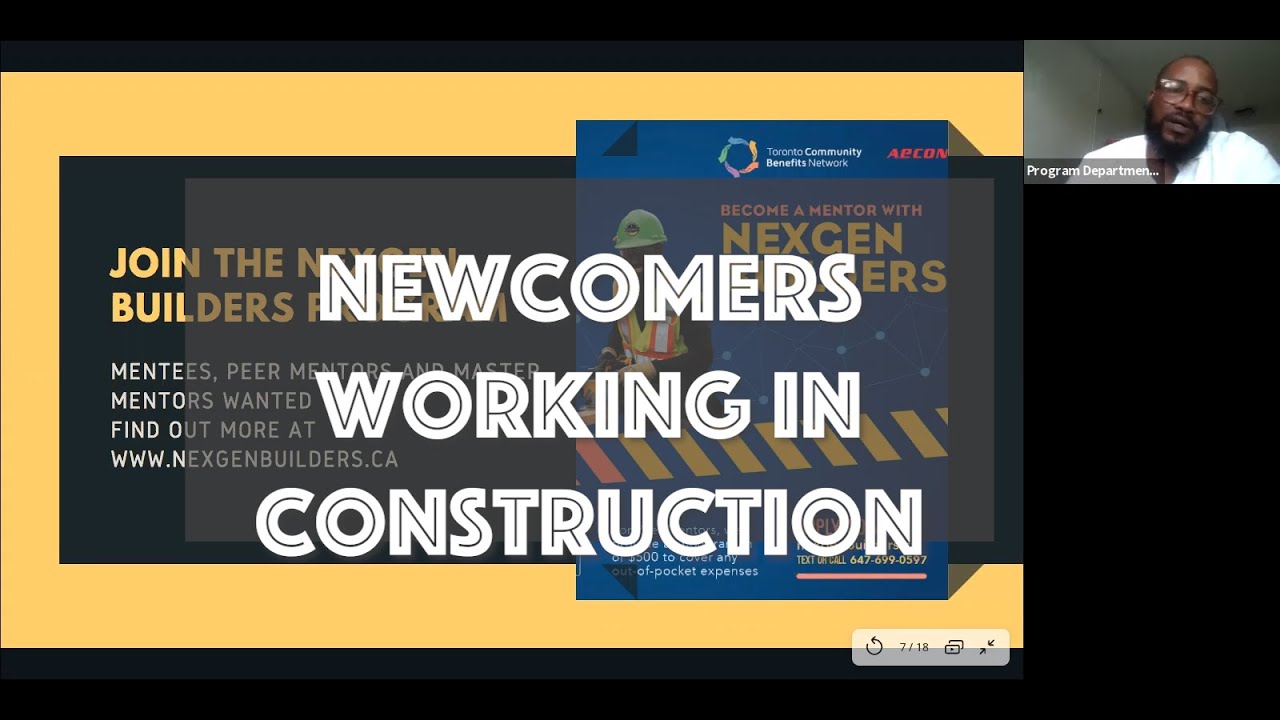 The Experiences of newcomers working in Ontario