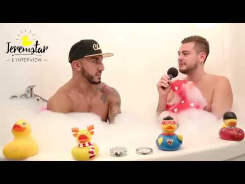 Smail (from La villa des coeurs brisés 2) in Jeremstar's bathtub - INTERVIEW