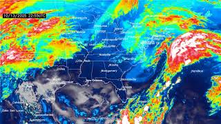 US East 24 Hour Weather | October 13, 2025