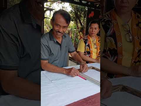 Belajar Print Malam Dengan Pewarna Alam