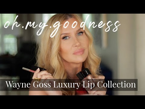 oh.my.goodness....Wayne Goss Luxury Lip Collection