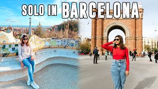 SPAIN TRAVEL VLOG | Indian Girl Traveling Solo in Barcelona! 🇪🇸