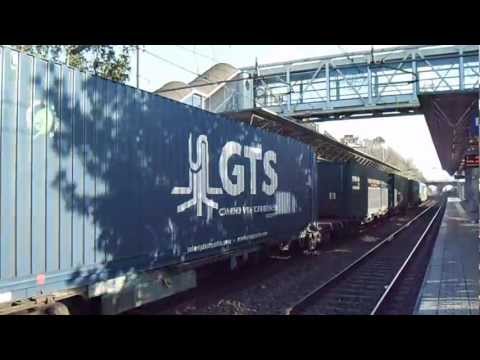 E483.055 "Zoe" di GTS Rail sullo straordinario TCS 77035 in transito a Fidene