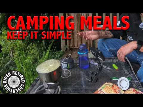 Easy Motocamping Meals that you can find anywhere