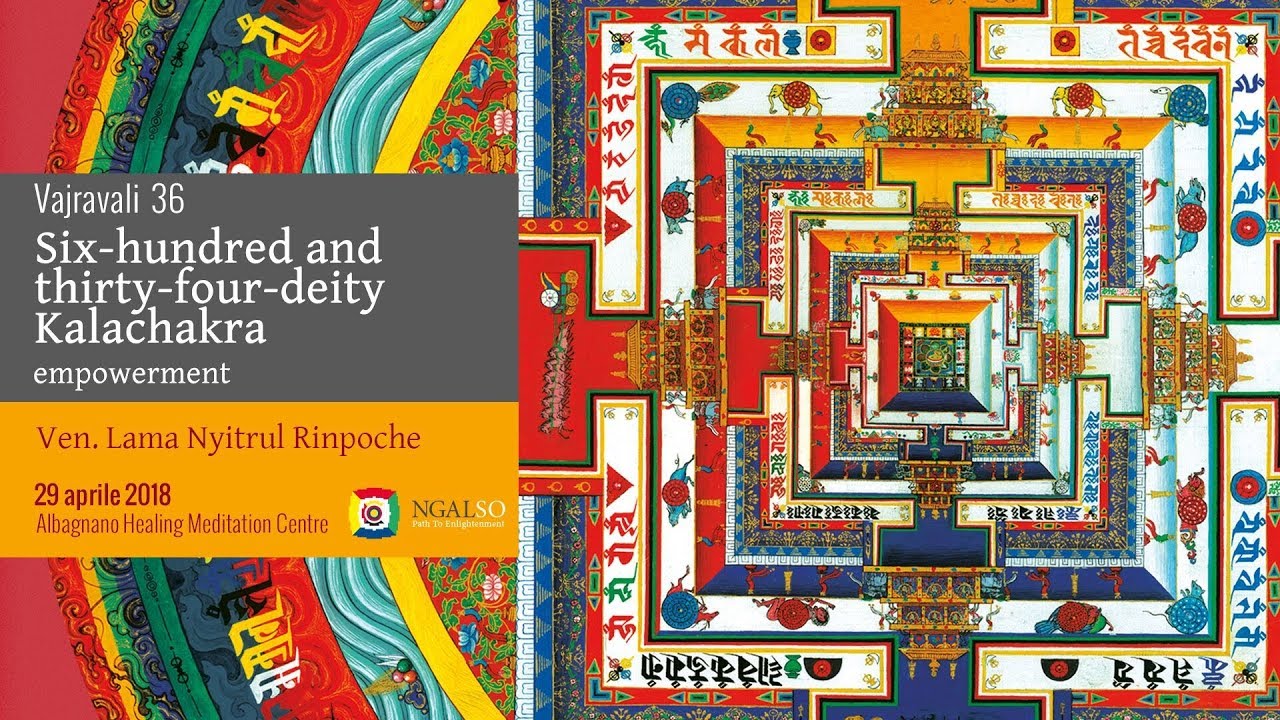 Vajravali 36 - Six-hundred and thirty-four-deity Kalachakra empowerment 