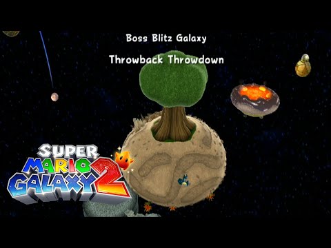 Super Mario Galaxy 2: Secret World S Boss Blitz Galaxy - Throwback Throwdown