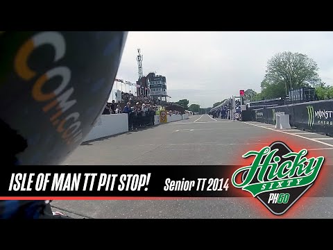 Senior TT 2014 first Pitstop | Peter Hickman Ice Valley BMW