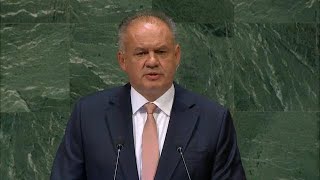 🇸🇰 Slovakia - President Addresses General Debate, 73rd Session