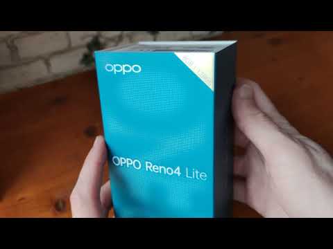 Unboxing and a short presentation of the Oppo Reno 4 Lite